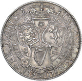 1901 Florin - Victoria British Silver Coin - Very Nice