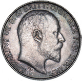 1902 Florin - Edward VII British Silver Coin - Very Nice
