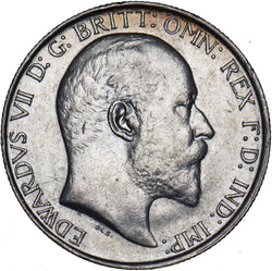 1904 Florin - Edward VII British Silver Coin - Very Nice