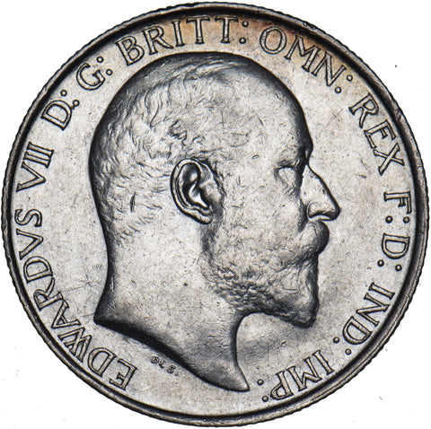 1904 Florin - Edward VII British Silver Coin - Very Nice