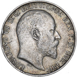 1904 Florin - Edward VII British Silver Coin - Nice