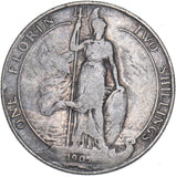1905 Florin - Edward VII British Silver Coin