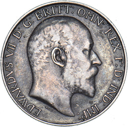 1905 Florin - Edward VII British Silver Coin - Nice