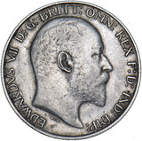 1906 Florin - Edward VII British Silver Coin - Nice