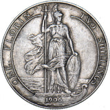 1906 Florin - Edward VII British Silver Coin - Nice
