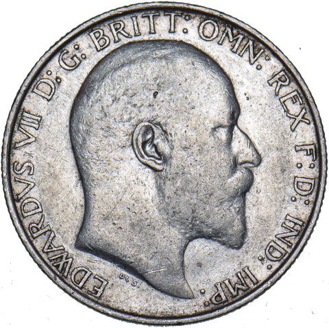 1906 Florin - Edward VII British Silver Coin