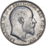 1906 Florin - Edward VII British Silver Coin - Nice