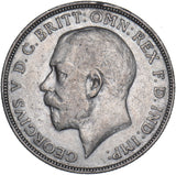 1911 Florin - George V British Silver Coin - Nice