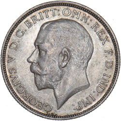 1914 Florin - George V British Silver Coin - Very Nice