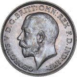 1914 Florin - George V British Silver Coin - Very Nice