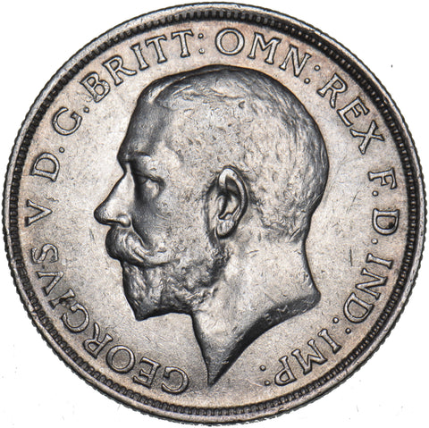 1915 Florin - George V British Silver Coin - Very Nice