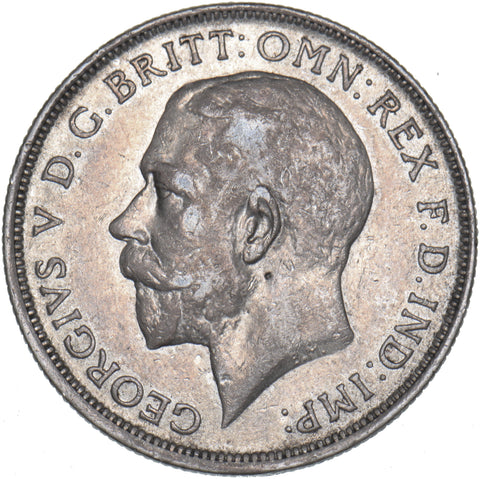 1918 Florin - George V British Silver Coin - Nice