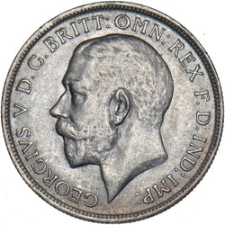 1918 Florin - George V British Silver Coin - Very Nice