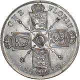 1918 Florin - George V British Silver Coin - Very Nice