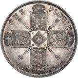 1919 Florin - George V British Silver Coin - Very Nice