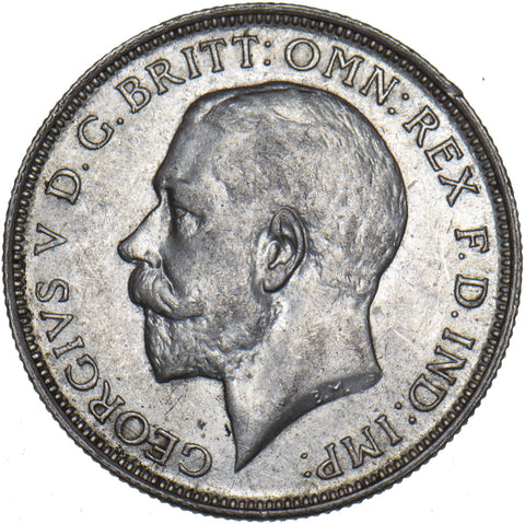 1919 Florin - George V British Silver Coin - Very Nice