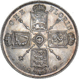 1919 Florin - George V British Silver Coin - Very Nice
