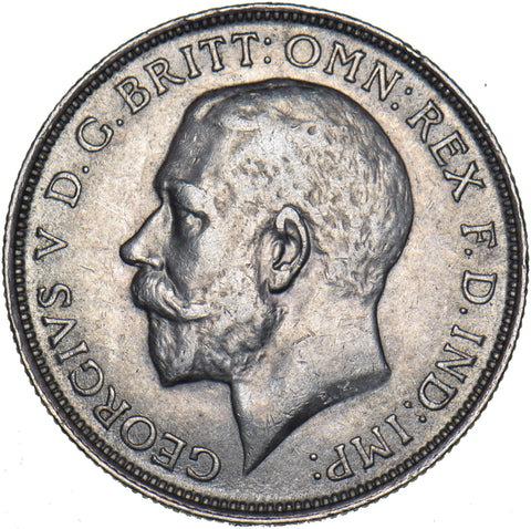 1919 Florin - George V British Silver Coin - Very Nice