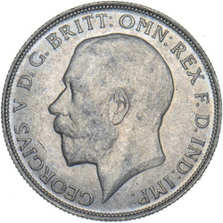 1921 Florin - George V British Silver Coin - Very Nice