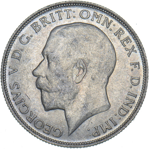 1921 Florin - George V British Silver Coin - Very Nice