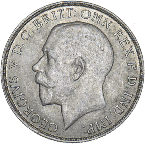 1921 Florin - George V British Silver Coin - Very Nice