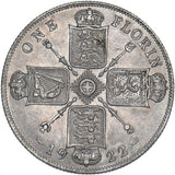 1922 Florin - George V British Silver Coin - Nice