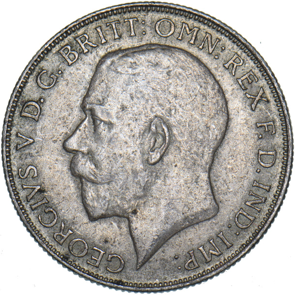 1923 Florin - George V British Silver Coin - Very Nice