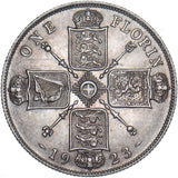 1923 Florin - George V British Silver Coin - Very Nice