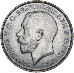 1925 Florin - George V British Silver Coin - Superb