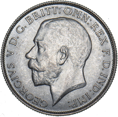 1925 Florin - George V British Silver Coin - Superb