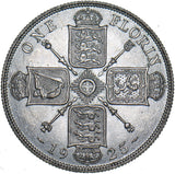 1925 Florin - George V British Silver Coin - Superb