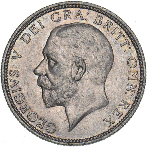 1933 Florin - George V British Silver Coin - Very Nice