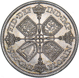 1935 Florin - George V British Silver Coin - Superb