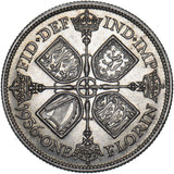 1936 Florin - George V British Silver Coin - Superb