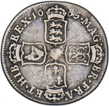 1685 Shilling - James II British Silver Coin