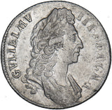 1696 Shilling - William III British Silver Coin - Nice
