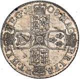 1708 Shilling - Anne British Silver Coin - Very Nice