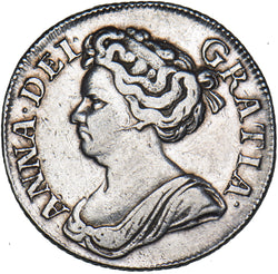 1711 Shilling - Anne British Silver Coin - Nice