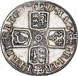 1711 Shilling - Anne British Silver Coin - Nice