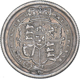 1817 Shilling - George III British Silver Coin - Nice