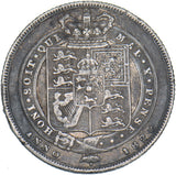 1824 Shilling - George IV British Silver Coin