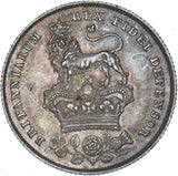 1826 Shilling - George IV British Silver Coin - Superb