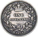 1834 Shilling - William IV British Silver Coin - Nice