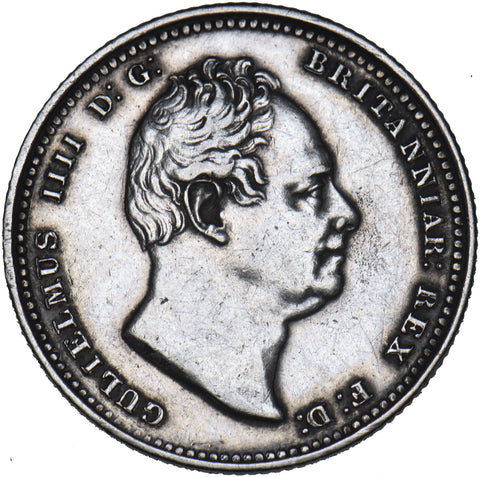 1837 Shilling - William IV British Silver Coin