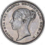1838 Shilling - Victoria British Silver Coin - Nice