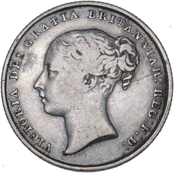 1839 Shilling - Victoria British Silver Coin
