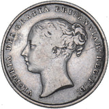 1839 Shilling - Victoria British Silver Coin