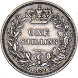 1839 Shilling - Victoria British Silver Coin
