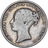 1846 Shilling - Victoria British Silver Coin