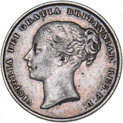 1846 Shilling - Victoria British Silver Coin - Nice